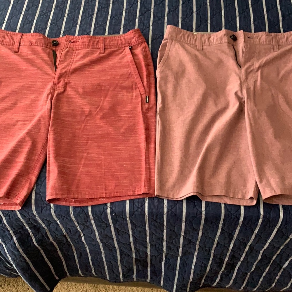 Two pairs of O’Neill Hybrid shorts
